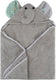Zoocchini baby badcape - 100% katoen - elli the elephant
