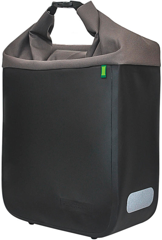 Racktime pakaftas donna single bag donna onyx black basalt grey