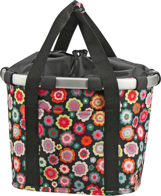 Rixen kaul shoppertas bikebasket shop.bag r k bikebasket happy flowers