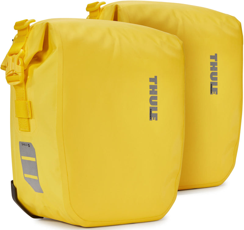 Load image into Gallery viewer, Thule pack'n pedal tas shield pannier small bag shield pannier small yellow
