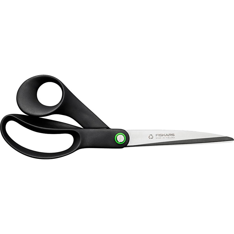 Afbeelding laden in galerijviewer, Fiskars https: www.cchobby.nl -universele-scharen-l-24-cm-rechtshandig-zwart-1-stuk
