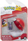 Pokémon pokemon - clip 'n' go - morpeko ( hangry mode ) + pokeball