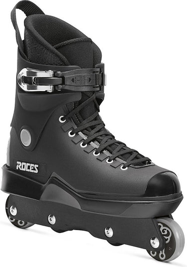 Roces m12 ufs stunt skates zwart – volwassenen – ufs frame high-impact shell – maat 45