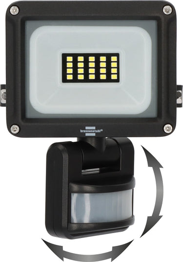 Brennenstuhl led wandlamp jaro 1060 met bewegingsmelder, ip65, 10w, 1150lm