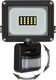 Brennenstuhl led wandlamp jaro 1060 met bewegingsmelder, ip65, 10w, 1150lm