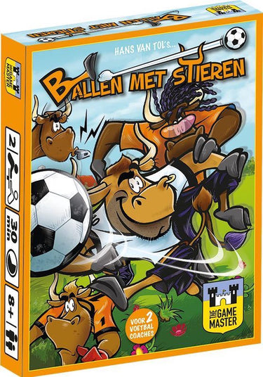 Geronimo games ballen met stieren - kaarspel - voetbalspel - the game master
