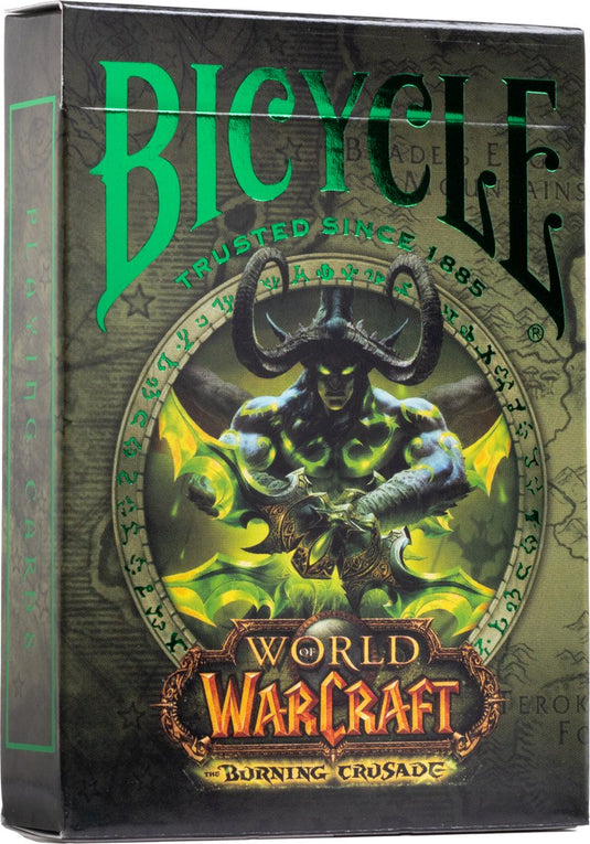 Bicycle world of warcraft burning crusade - premium speelkaarten - ultimates - poker - collectible - gaming merchandise
