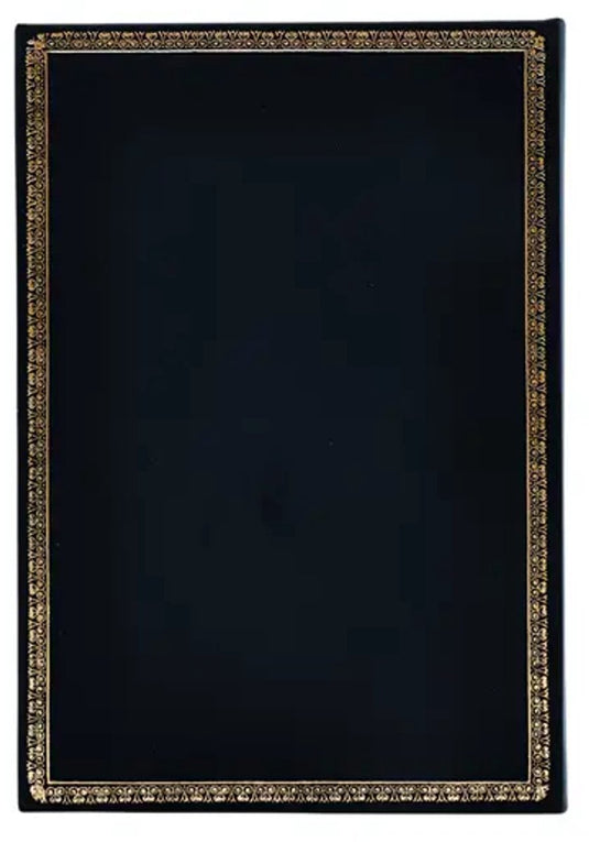 Paperblanks black edition black edition hardcover journals midi lined elastic band 144 pg 120 gsm