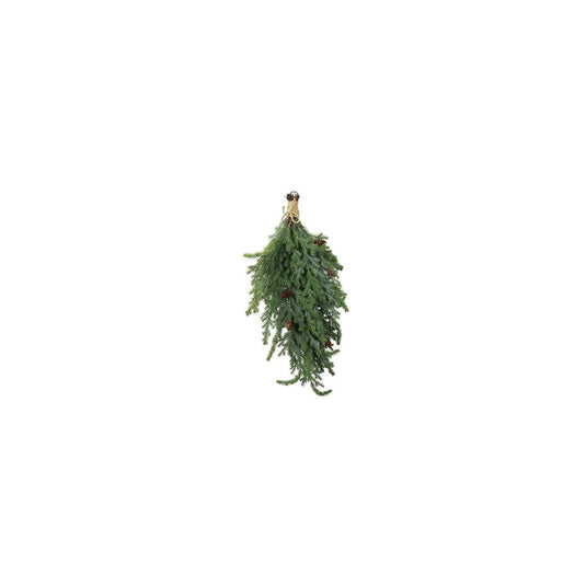 Country field countryfield festoen cryptomeria groen kunststof h80cm