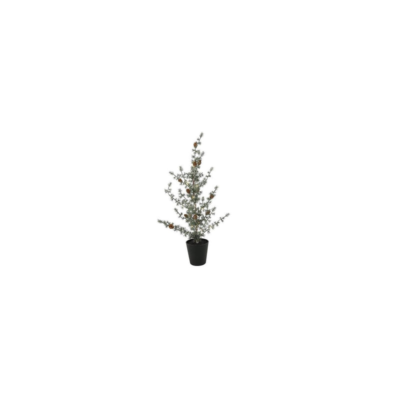 Load image into Gallery viewer, Country field countryfield kerstboom led cedrus groen kunststof 11x10x61cm 15led 3xaaa
