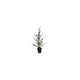 Country field countryfield kerstboom led cedrus groen kunststof 11x10x61cm 15led 3xaaa