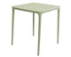 Tafel porto kunststof 65x65x70cm cm groen