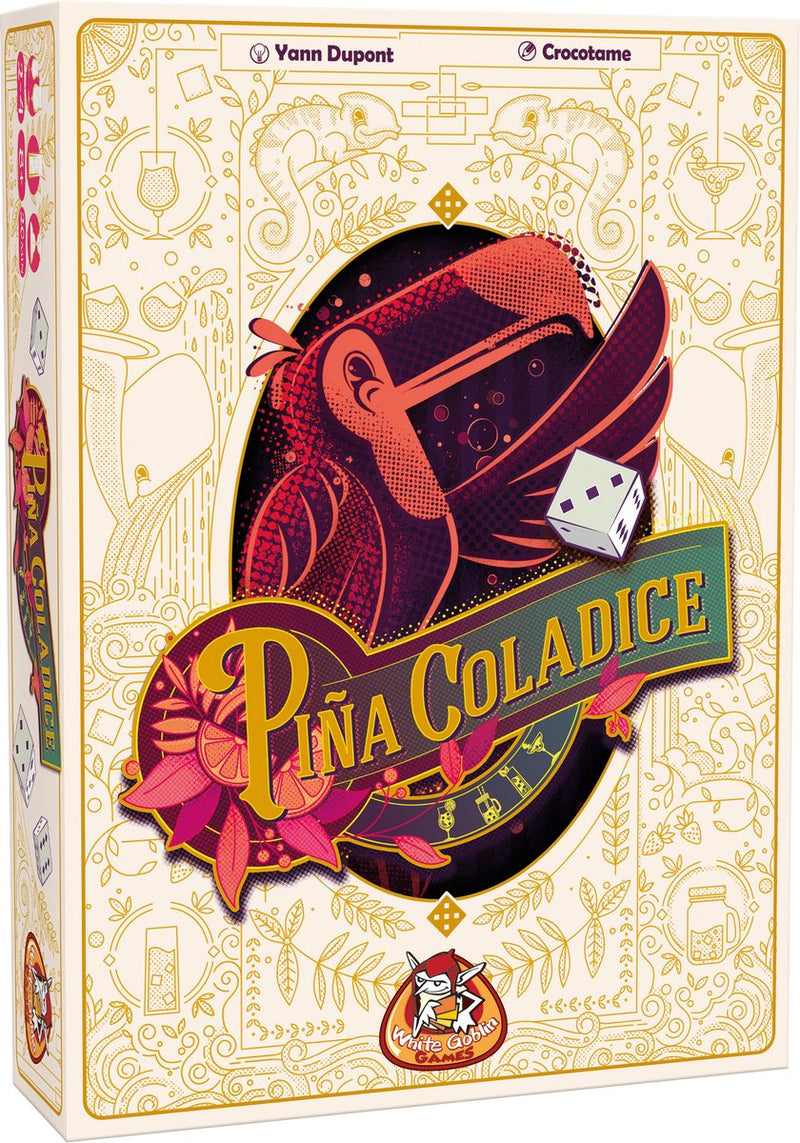 Load image into Gallery viewer, White goblin games - pina coladice - dobbelspel - 2 tot 4 spelers - gezelschapsspel - schud naar de lekkerste mocktails - veel interactie
