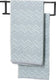 Sealskin carré - handdoekrek 48 cm - zwart