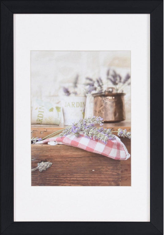Henzo fotolijst - - jardin - fotomaat 20x30 cm - zwart