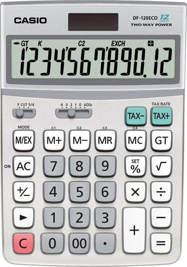 Casio df-120 - bureaurekenmachine