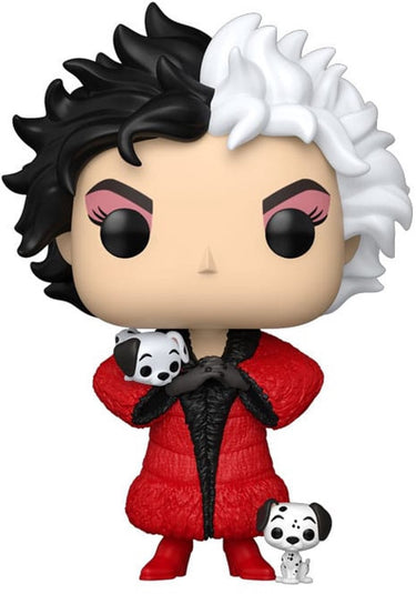 101 dalmatians cruella de vil (1996) vinylfiguur 1662 unisex funko pop! - neutraal - standard