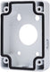 Dahua pfa120 waterdichte montagebox van aluminium