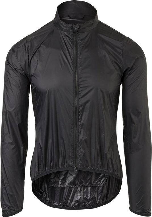 Agu wind fietsjack ii essential heren - zwart - xl - winddicht - two-way rits