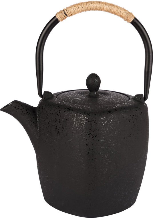 Cosy trendy theepot - gietijzer - 1l3 - donkergrijs