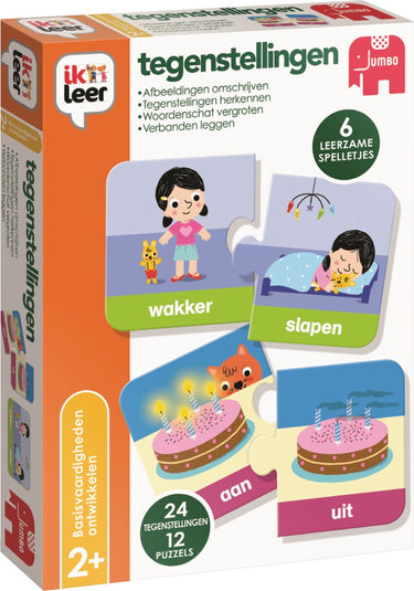 Ik leer jumbo - - tegenstellingen - educatief spel - speelgoed vanaf 2 jaar
