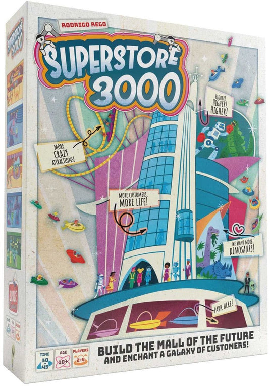 Space cowboys - superstore 3000 - engelstalig bordspel