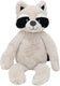 Happy horse wasbeer raf knuffel 34 cm - grijs - baby knuffel