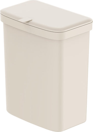 Eko - puro ii food waste caddy 9 liter - polypropyleen - wit - prullenbak