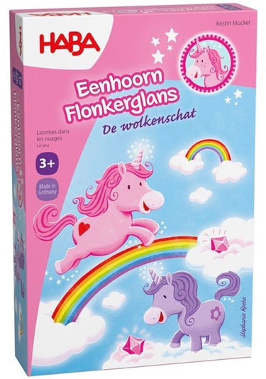 Haba spel spelletje vanaf 3 jaar eenhoorn flonkerglans