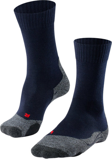 Falke tk2 anti-blaar dik wol functioneel materiaal wandelsokken heren blauw - maat 39-41