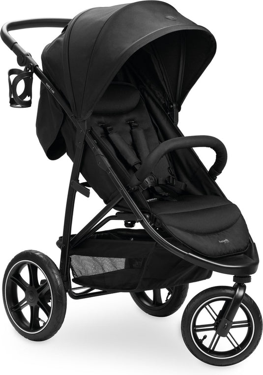 Hauck rapid 3 air - buggy - lucht wiel - geschikt voor stad en bos - black