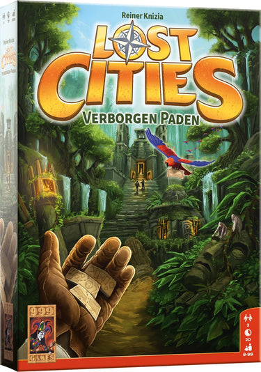 999games 999 games lost cities verborgen paden - bordspel