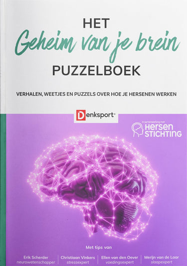 Denksport het geheim van je brein puzzelboek
