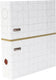 Ancor ordner unique a4 2r 8cm boogjes wit - an-121810-f
