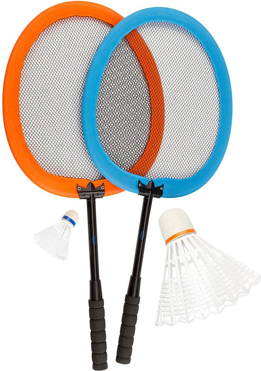 Get go badminton set - xxl - blauw oranje