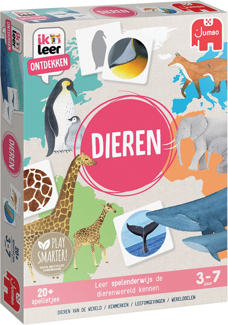 Afbeelding laden in galerijviewer, Ik leer jumbo ontdekken dieren educatief spel
