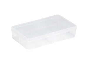 Sunware q-line opbergdoos 1,8l 8-vaks transparant 24,5x15x5,2cm