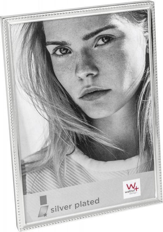 Walther bh318s cosima - portretlijst - fotoformaat 13x18 cm - zilver