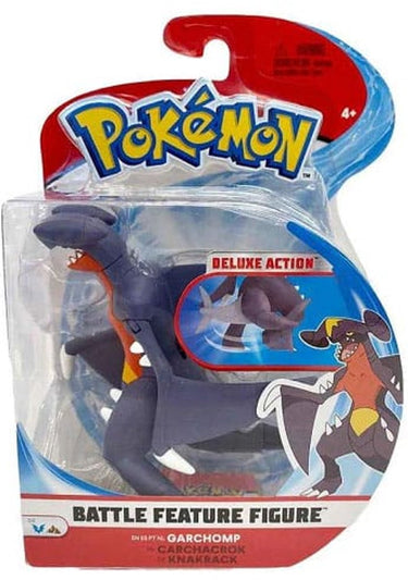 Jazwares pokémon battle feature figure garchomp 11 cm action figuur
