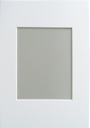 Walther pa041w passe-partout - frameformaat 30x40 cm - formaat afbeelding 20x30 cm - sneeuw wit