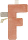 Little dutch slinger element - letter f - oranje