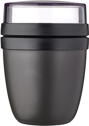 Mepal lunchpot ellipse mini nordic black