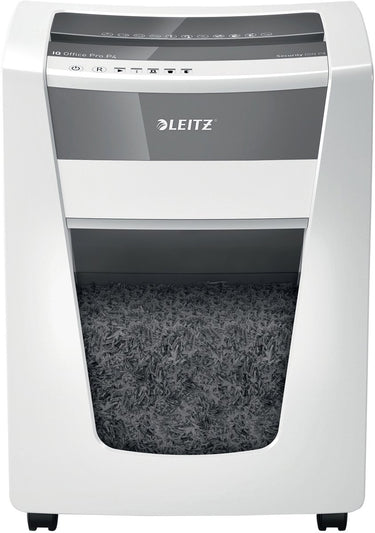 Leitz papierversnipperaar iq 80060000 wit 22000 g