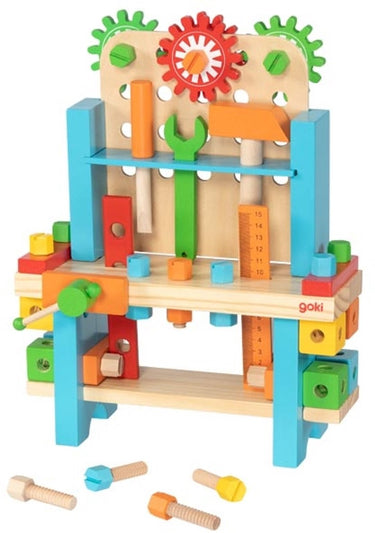 Goki mijn eerste houten werkbank, 57dlg.