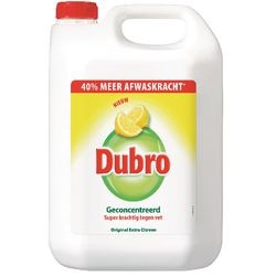 Afwasmiddel dubro extra citroen 5l