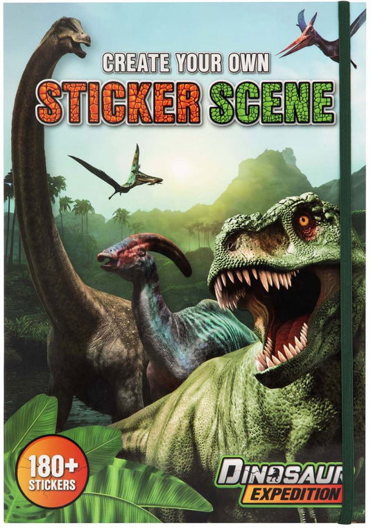 Creative craft group dino stickerboek