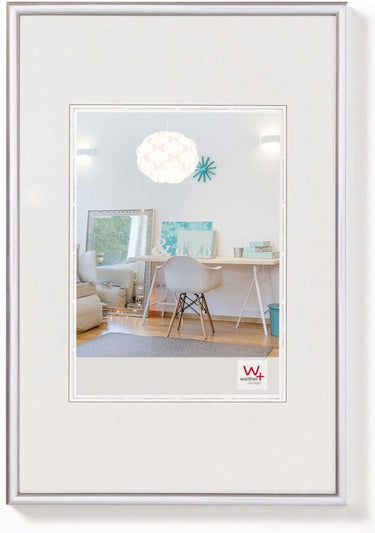 Walther new lifestyle - kunststof lijst - fotoformaat 28x35 cm - zilver