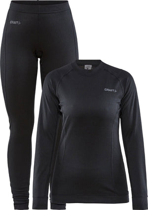 Craft core dry baselayer thermoset dames - zwart - maat l