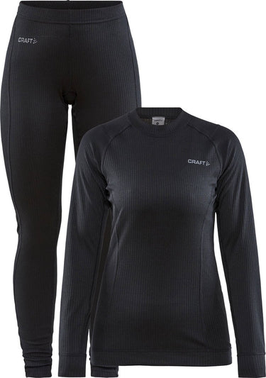 Craft core dry baselayer thermoset dames - zwart - maat l