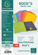 Exacompta rock''s 80 - pak van 100 inlegmappen 22x31cm voor a4 - geassorteerd - 800001e